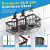 818skQ8tA2L._AC_SL1500_.jpg Adhesive Shower Caddy, 5 Pack Rustproof Stainless Steel Bath...
