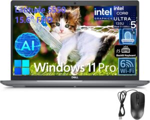 Dell Latitude 5550 15 15.6" FHD Business AI Laptop Computer,... Dell Latitude 5550 15 15.6" FHD Business AI Laptop Computer,...