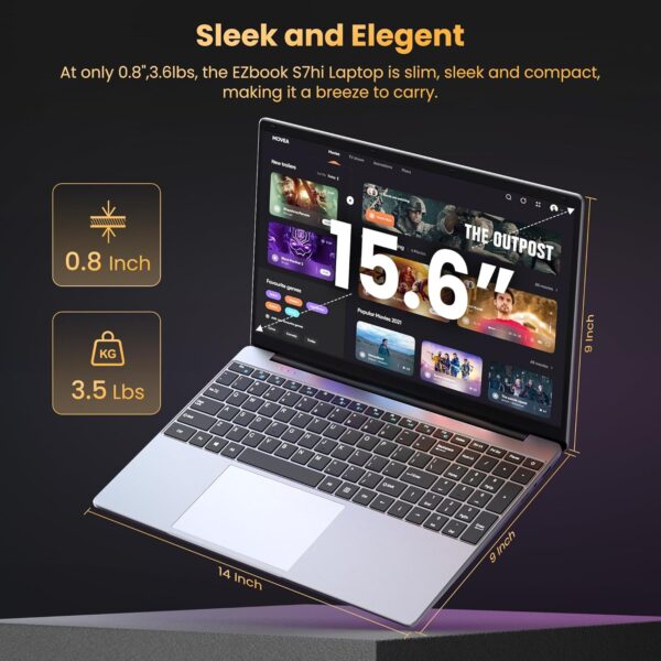 81AzZpgVliL._AC_SL1500_.jpg jumper Laptop, 12GB RAM 640GB ROM, Office 365-1 Year 5305U P...