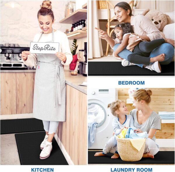 81DqTCmddSL._AC_SL1500_.jpg StepRite Kitchen Mats, 2PCS Kitchen Rugs, Cushioned Anti Fat...