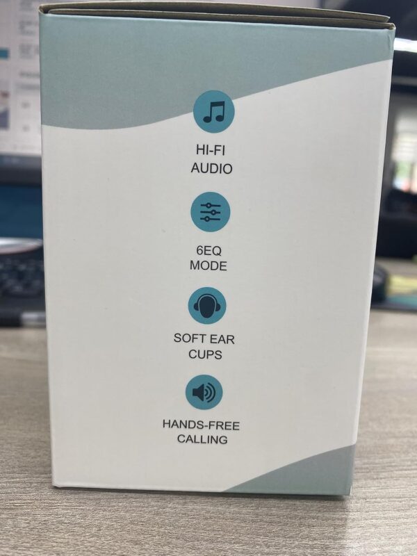 81GGMjpwBJL._AC_SL1500_.jpg Uliptz Wireless Bluetooth Headphones, 65H Playtime, 6EQ Soun...