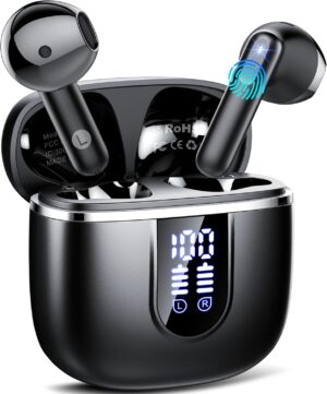 Wireless Earbuds, 2025 Bluetooth 5.4 Headphones in Ear Buds,...