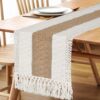 FEXIA Boho Table Runner for Christmas Home Decor with Tassel...