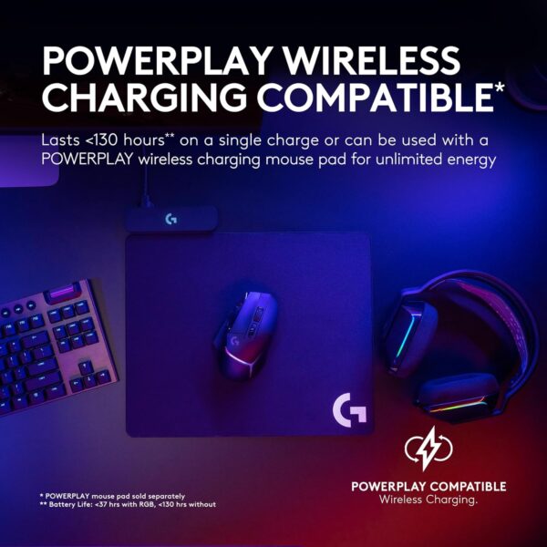 81MISzjcPL._AC_SL1500_.jpg Logitech G502 X Plus Lightspeed Wireless Optical Mouse - LIG...