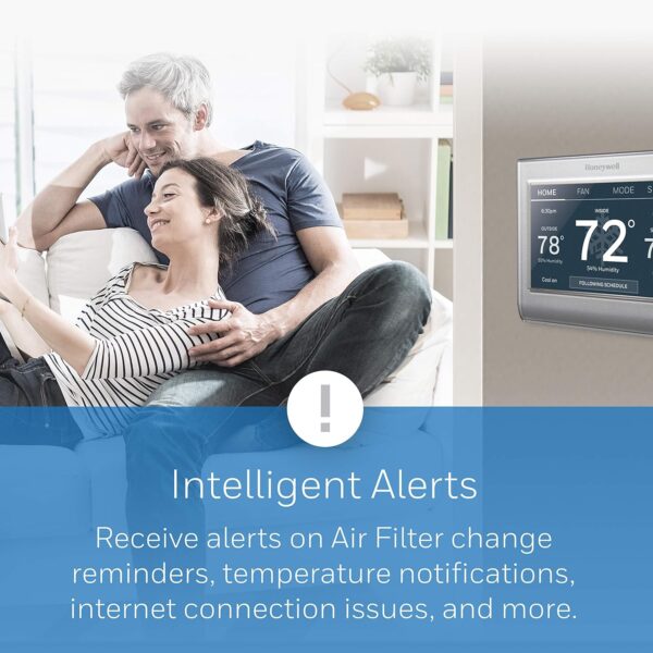 81MenrTwM6L._AC_SL1500_.jpg Honeywell Home RTH9585WF Wi-Fi Smart Color Thermostat, 7 Day...