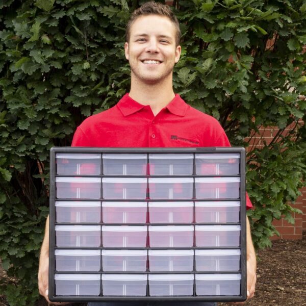 81VUXI3aBgL._AC_SL1500_.jpg Akro-Mils 24-Drawer Plastic Drawer Storage Cabinet for Garag...