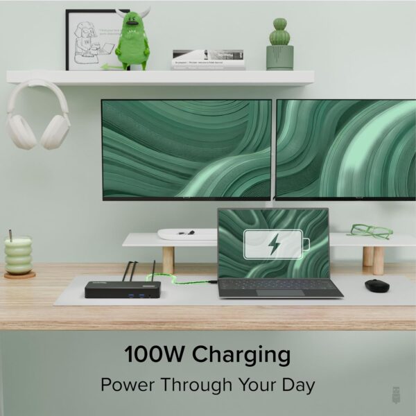 81Y27M2q4SL._AC_SL1500_.jpg Plugable 12-in-1 USB C Triple Monitor Docking Station, Tripl...