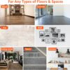 81Y8QqTID9L._AC_SL1500_.jpg ZONGOOL 12 PCS Rug Tape, Reusable Washable Grippers for Rugs...