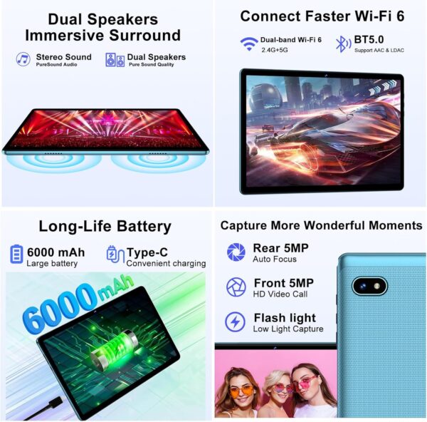 81YWX3LCeLL._AC_SL1500_.jpg 2025 Tablet Android 14 Tablets with 128GB ROM+18GB RAM, 1TB ...