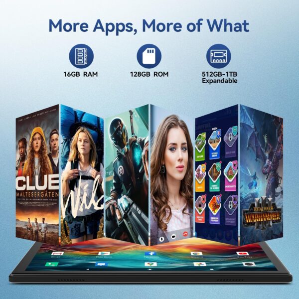 81YxtSBd8dL._AC_SL1500_.jpg Tablet 2024 Latest Android 13 Tablet 128GB + 16GB (8+8 Expan...