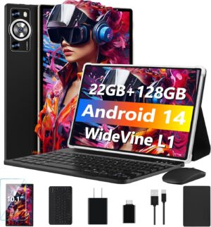 Android 14 Tablet 10.1 Inch 8000mAh Battery Tablets with 22G... Android 14 Tablet 10.1 Inch 8000mAh Battery Tablets with 22G...