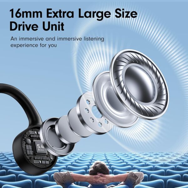 81buYRWGpDL._AC_SL1500_.jpg Bone Conduction Headphones,Open Ear Headphones,Wireless Head...