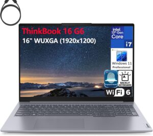 Lenovo ThinkBook 16 G6 16" FHD+ Laptop Computer, 13th Gen Lenovo ThinkBook 16 G6 16" FHD+ Laptop Computer, 13th Gen In...