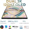 81dcPKIrTTL._AC_SL1500_.jpg ASUS Zenbook Duo Dual 14" OLED WQXGA+ 120Hz Notebook Intel C...