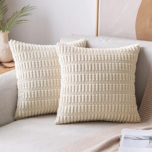 MIULEE Pack of 2 Corduroy Decorative Throw Pillow Covers 18x... MIULEE Pack of 2 Corduroy Decorative Throw Pillow Covers 18x...