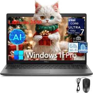 Dell Latitude 3550 15 Laptop, 15.6" FHD Computer, Intel 12-C... Dell Latitude 3550 15 Laptop, 15.6" FHD Computer, Intel 12-C...
