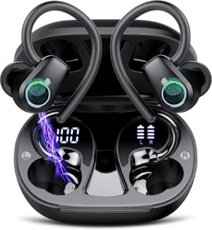 Wireless Earbuds, Bluetooth 5.3 Headphones Sport, In Ear bud... Wireless Earbuds, Bluetooth 5.3 Headphones Sport, In Ear bud...