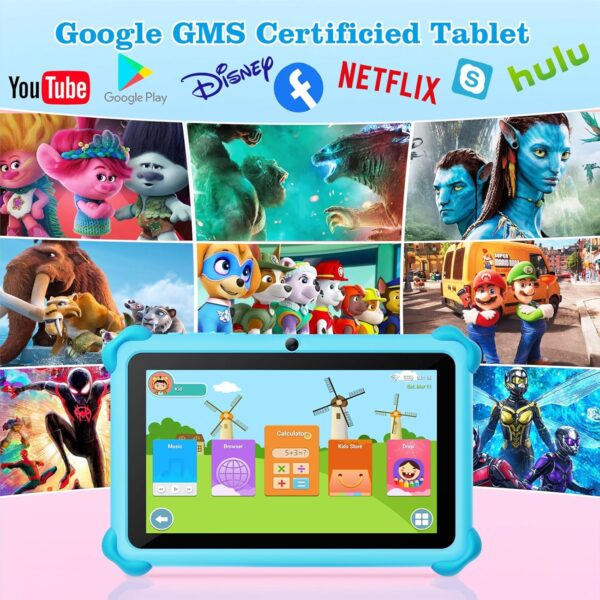 81mU9Ojd7LL._AC_SL1500_.jpg Kids Tablet, 7 inch Toddler Tablet for Kids, 32GB Toddler Ta...