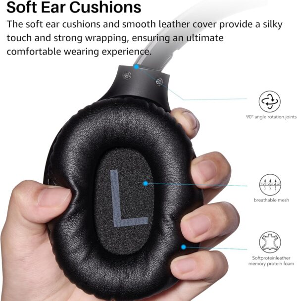 81nRDJDStUL._AC_SL1500_.jpg TOZO Bluetooth 5.4 Over-Ear Headphones – Ultimate Wireless Sound Experience