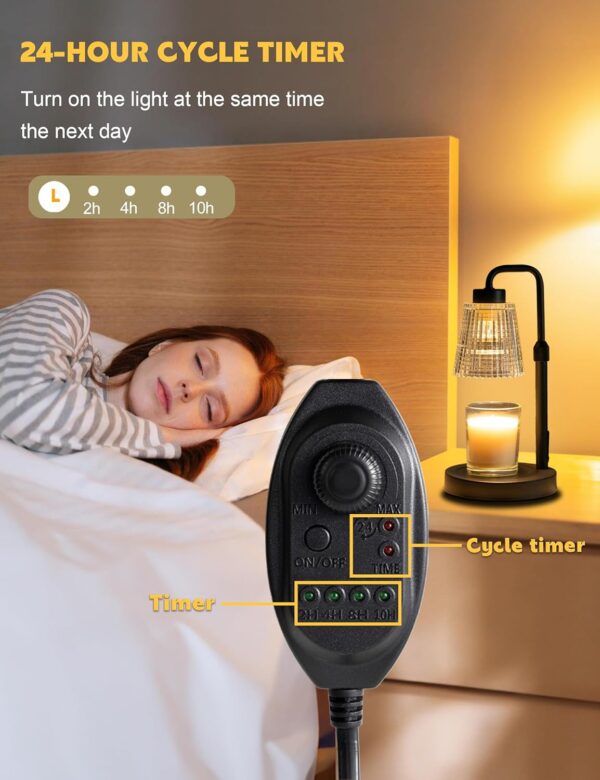 81oMFPaNqiL._AC_SL1500_.jpg Candle Warmer Lamp with Timer Dimmable, Mothers Day Gifts fo...