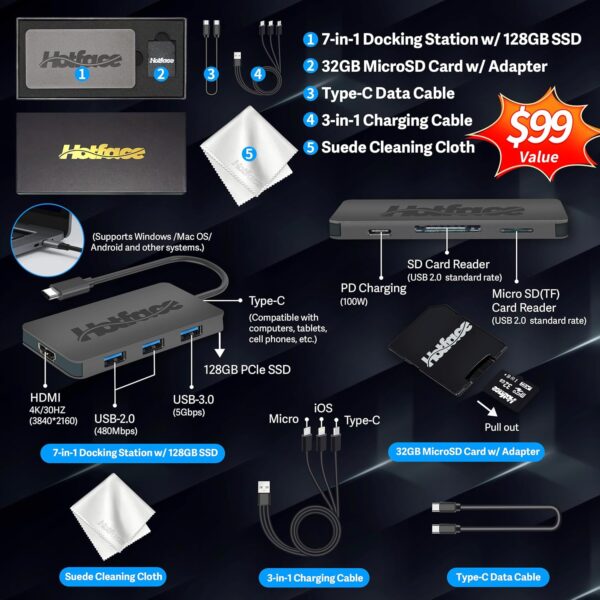 81pPvMQPPL._AC_SL1500_.jpg HP Stream 14" HD Lightweight Laptop, Intel Celeron N4120, 16...