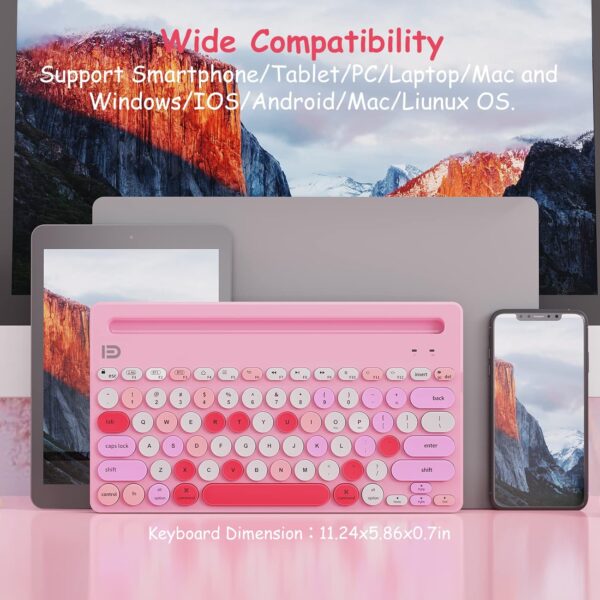 81rf7L6BCL._AC_SL1500_.jpg HUO JI Wireless Keyboard Multi-Device, Bluetooth and 2.4G Du...