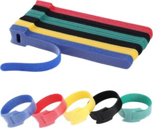 120PCS 6 Inch Cable Ties Reusable Multi-Purpose Wire Ties Co...