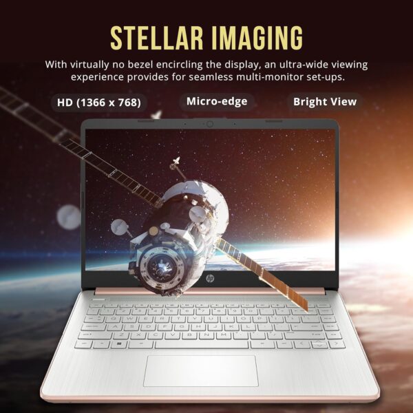 81wrojObmSL._AC_SL1500_.jpg HP Stream 14" HD BrightView Laptop, Intel Celeron N4120, 16G...