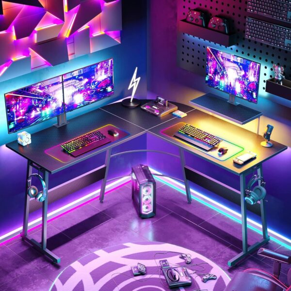 91LvnxW7mML._AC_SL1500_.jpg Large RGB Gaming Mouse Pad -15 Light Modes Touch Control Ext...