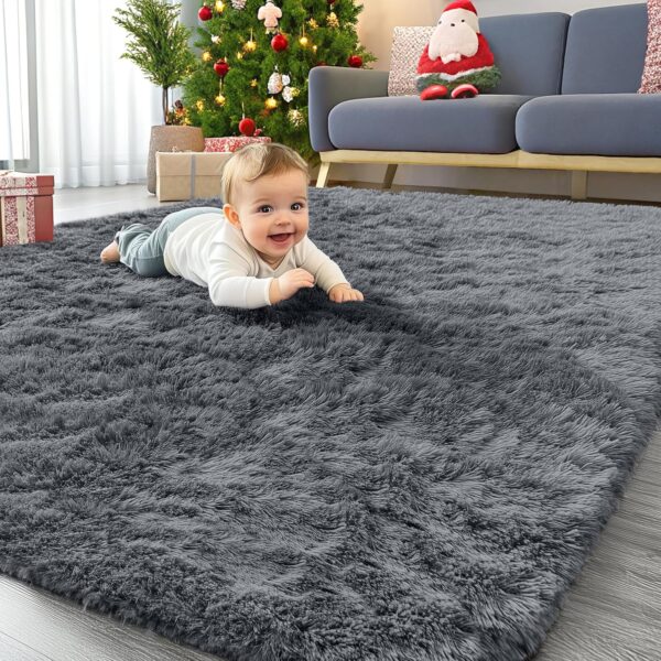 OLANLY Area Rugs for Living Room Bedroom, Machine Washable 4... OLANLY Area Rugs for Living Room Bedroom, Machine Washable 4...