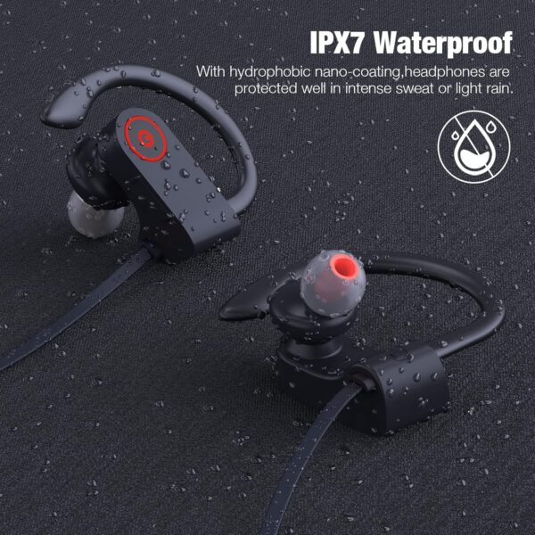 91x-eZGDAKL._AC_SL1500_.jpg Bluetooth Wireless Headphones 16H Playtime Earbuds with Mic ...