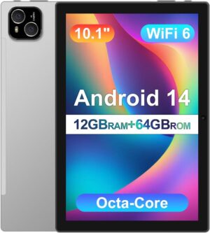 Tablet 10 inch Android 14 Tablet with Octa Core Processor Tablet 10 inch Android 14 Tablet with Octa Core Processor 12...