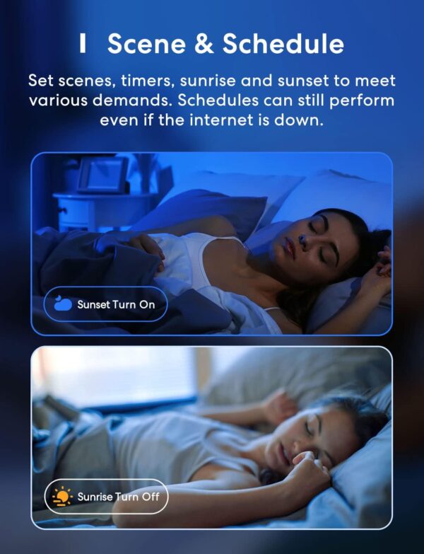 1746994205_61BIdO4xuBL._AC_SL1500_.jpg meross Smart LED Strip Lights, 32.8ft WiFi RGB Strip, Works ...