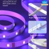 1746994206_615pZBtm5L._AC_SL1500_.jpg meross Smart LED Strip Lights, 32.8ft WiFi RGB Strip, Works ...