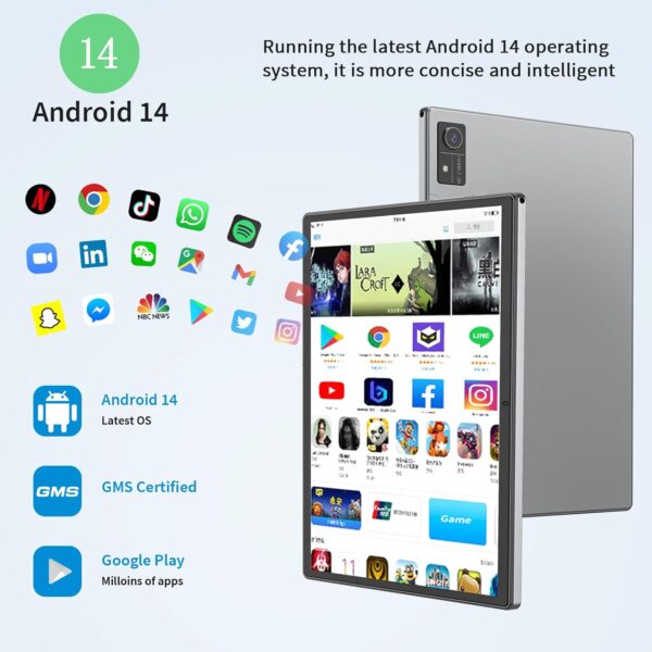 1747020428_71feBchVLoL._AC_SL1500_.jpg Android Tablet with Keyboard, 10 inch Android 14 Tablet, 16G...