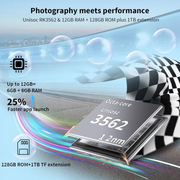 1747336611_81QCO4s7qhL._AC_SL1500_.jpg Android 14 Tablet with Keyboard, 12GB RAM (6+6), 128GB Stora...