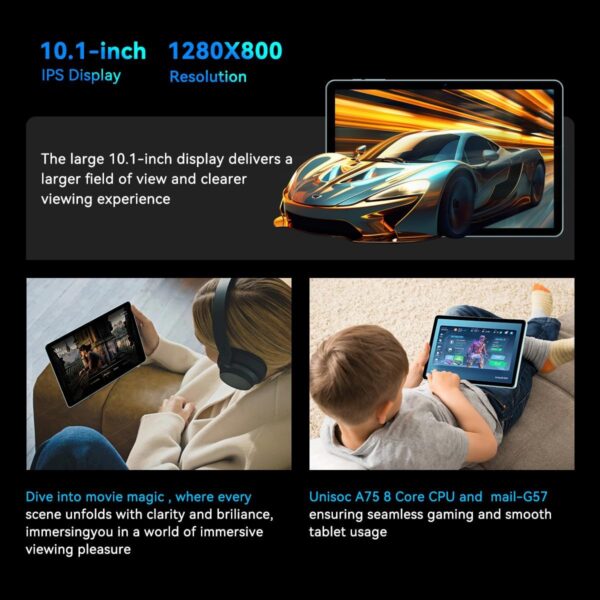 1748057767_717nI55RpXL._AC_SL1200_.jpg Android 14 Tablets, 10 Inch Tablet, P10 Tablet 12GB RAM+128G...