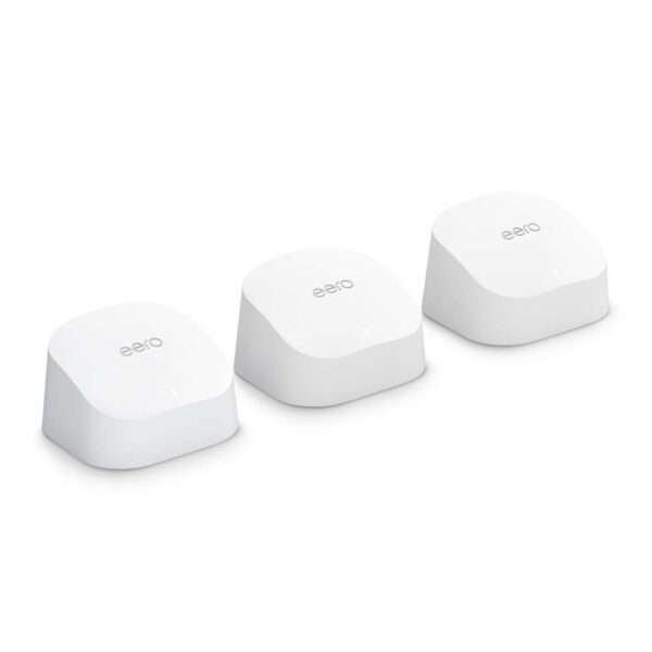 412FFoC11ML._SL1000_.jpg Amazon eero 6 mesh wifi system - Supports internet plans up ...
