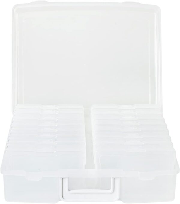 novelinks Transparent 4" x 6" Photo Cases and Clear Craft Ke...