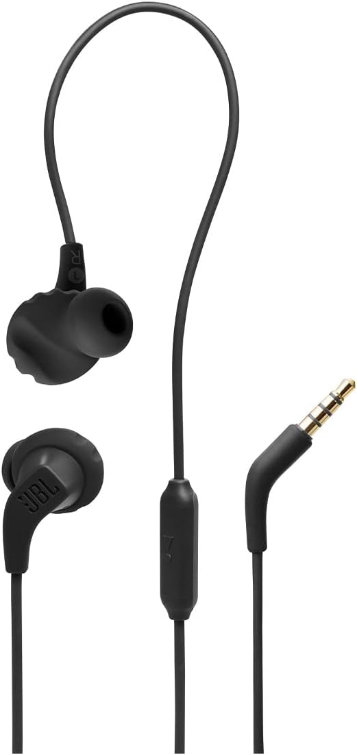 JBL Endurance Run 2 Wired - Waterproof Wired Sports in-Ear H...
