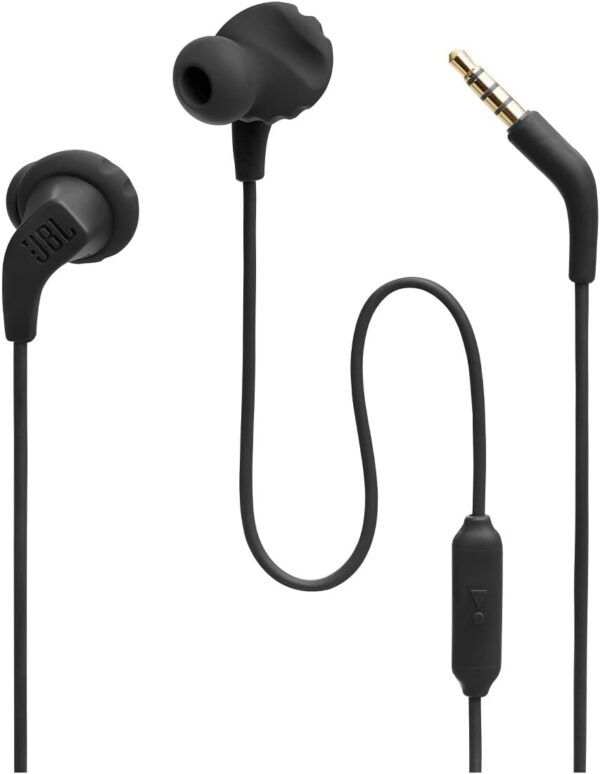JBL Endurance Run 2 Wired - Waterproof Wired Sports in-Ear H...