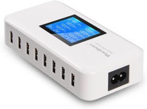 60W 8-Port USB Wall Charger, Multi Port USB Charger Charging... 60W 8-Port USB Wall Charger, Multi Port USB Charger Charging...