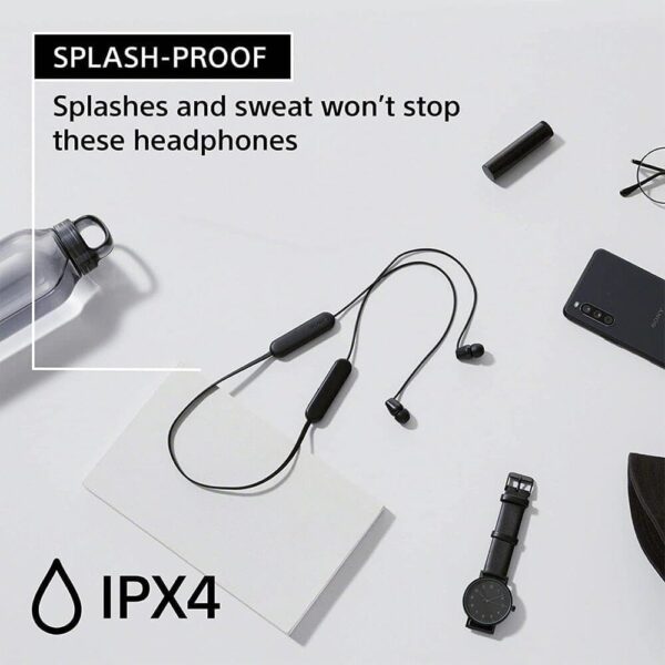 Sony WI-C100 Wireless in-Ear Bluetooth Headphones with Built...