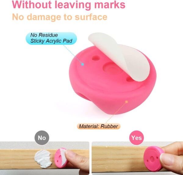 Shintop Cable Clips, Desk Cable Drop, Desk Wire Clips for Al...