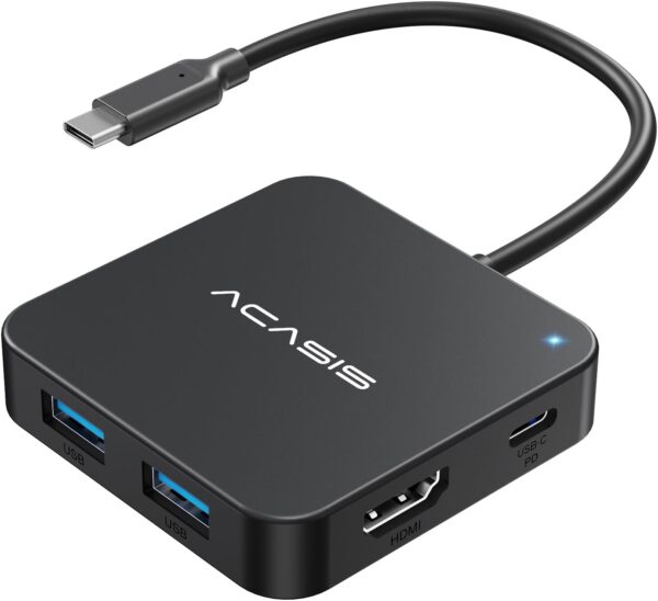 USB C Hub 10Gbps, Multiport Adapter with 4K 60Hz HDMI, 100W ...