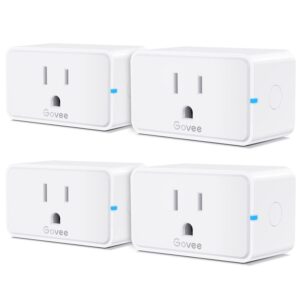 Govee Smart Plug 15A, WiFi Bluetooth Outlets 4 Pack Work Govee Smart Plug 15A, WiFi Bluetooth Outlets 4 Pack Work wit...