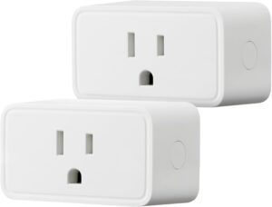 Amazon Basics Smart Plug, Works with Alexa Only, 2.4 GHz Wi-...