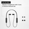 Sony WI-C100 Wireless in-Ear Bluetooth Headphones with Built...