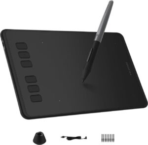 HUION Inspiroy H640P Drawing Tablet, 6x4 inch Digital Art wi... HUION Inspiroy H640P Drawing Tablet, 6x4 inch Digital Art wi...