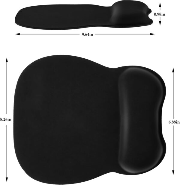 51FnSHja2L._AC_SL1500_.jpg EooCoo Ergonomic Mouse Pad with Wrist Support, Mousepad with...